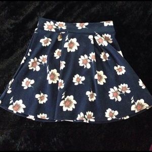 Floral Skater Skirt